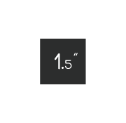 1.5in Square Sticker