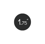 1.75in Round Button