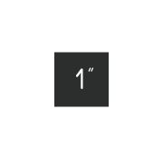 1in Square Sticker