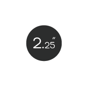 2.25in Round Button