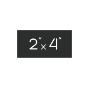 2in x 4in Rectangular Magnet