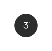 3in Round Magnet