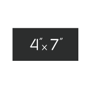 4in x 7in Rectangular Magnet
