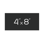 4in x 8in Rectangular Magnet